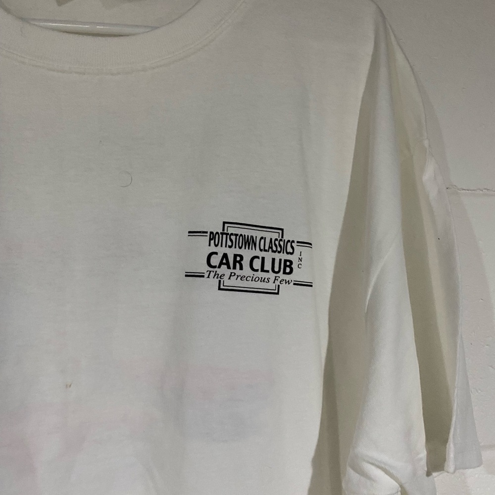 Anvil White Nostalgia Nights Graphic Tee - Picture 3 of 4
